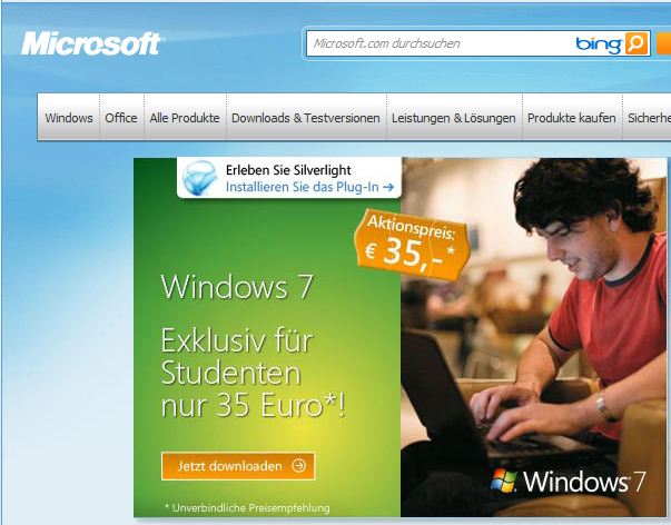 windows 7 für 37 euro